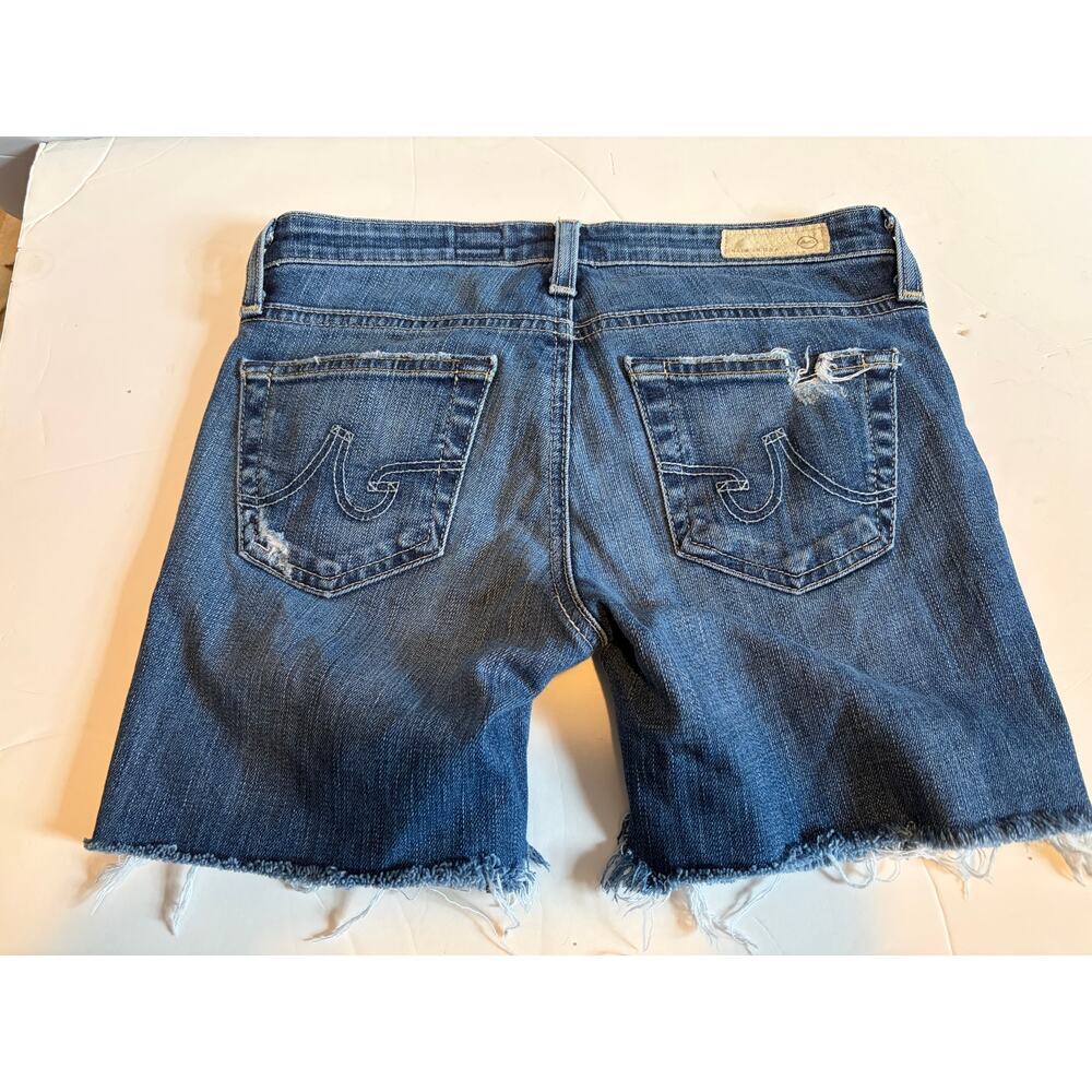 Adriano Goldschmeid Stilt Roll Up Jeans Cut Off Shorts Distressed, 24 - Picture 2 of 7